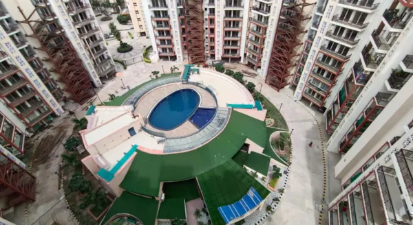 MS FIRE STAIRCASE FOR 4D, 4E & 4F WORK IS IN PROGR